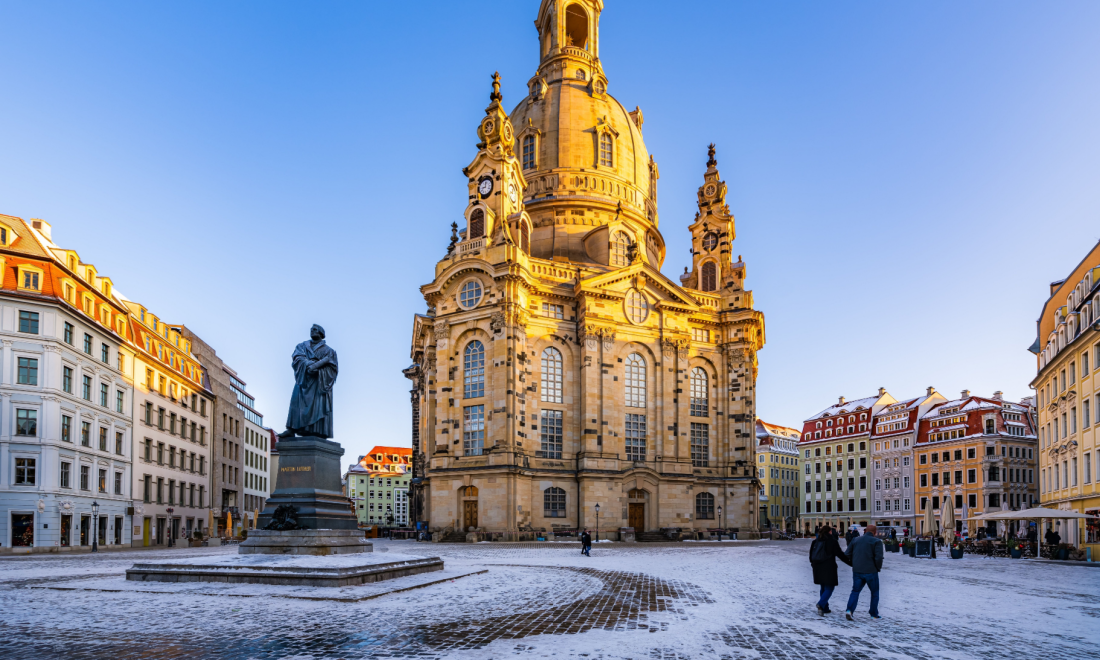 Germany faces cold snap as -12C recorded in Dresden