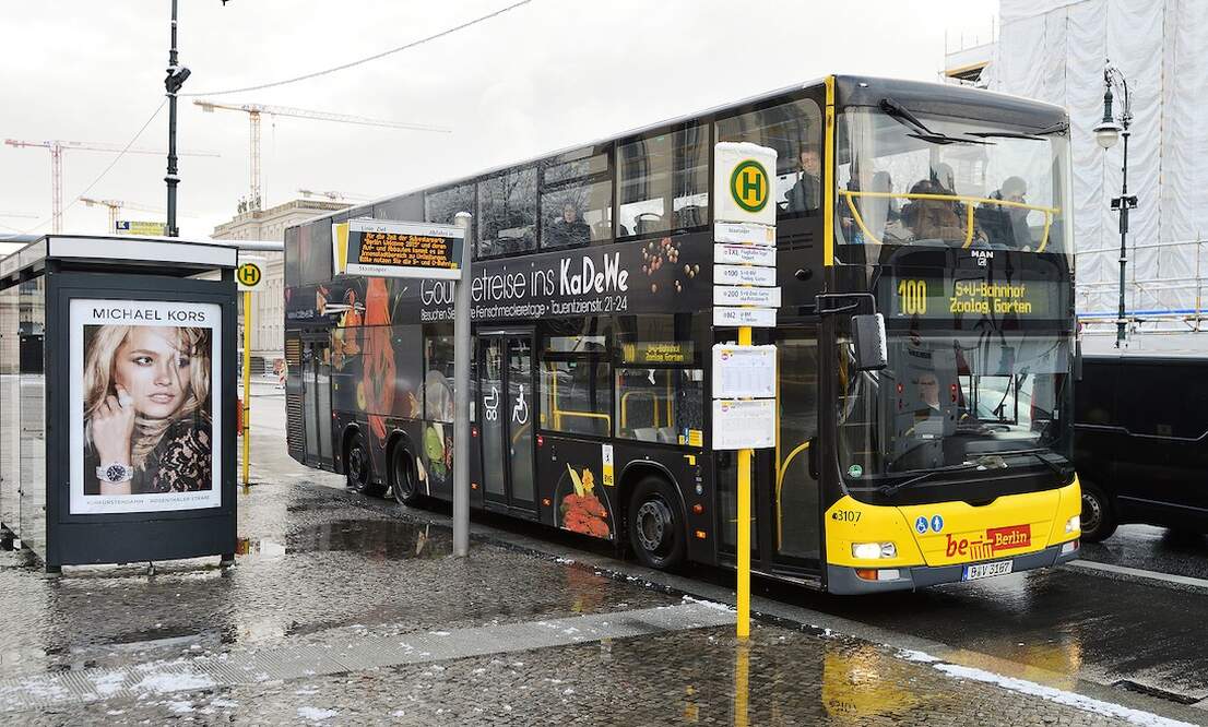 Berlin police called over bus seat brawl