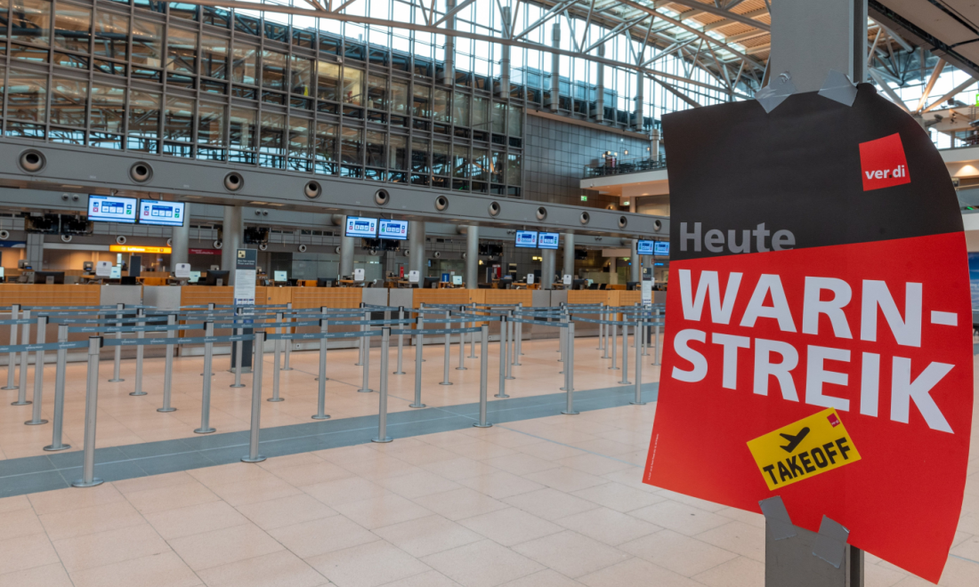 Transport and public sector strikes hit cities across Germany
