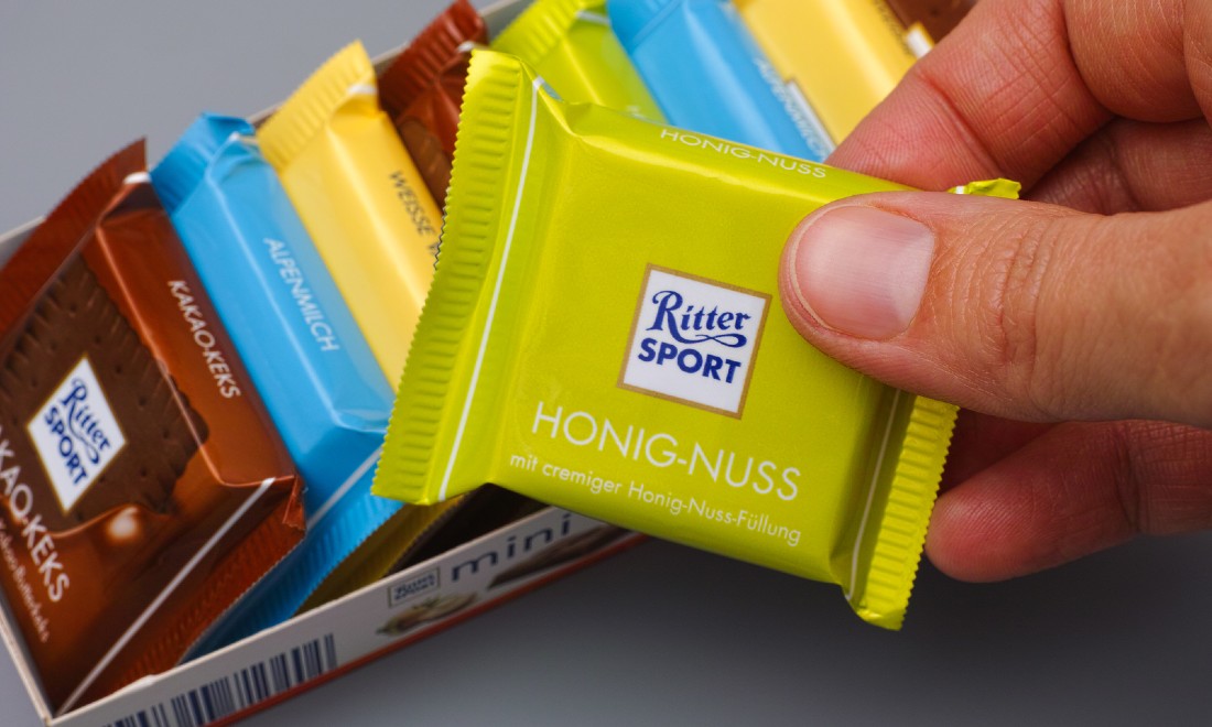 Chocolate wars: Ritter Sport and Milka fight over who owns the square