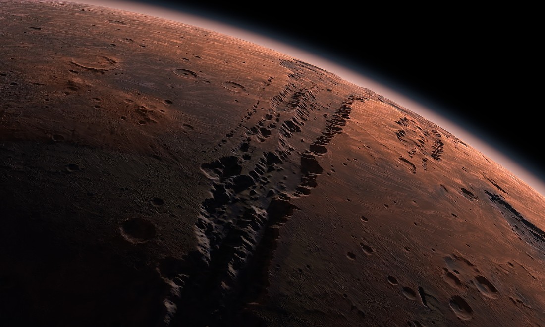 Mars clearly visible from Germany throughout October