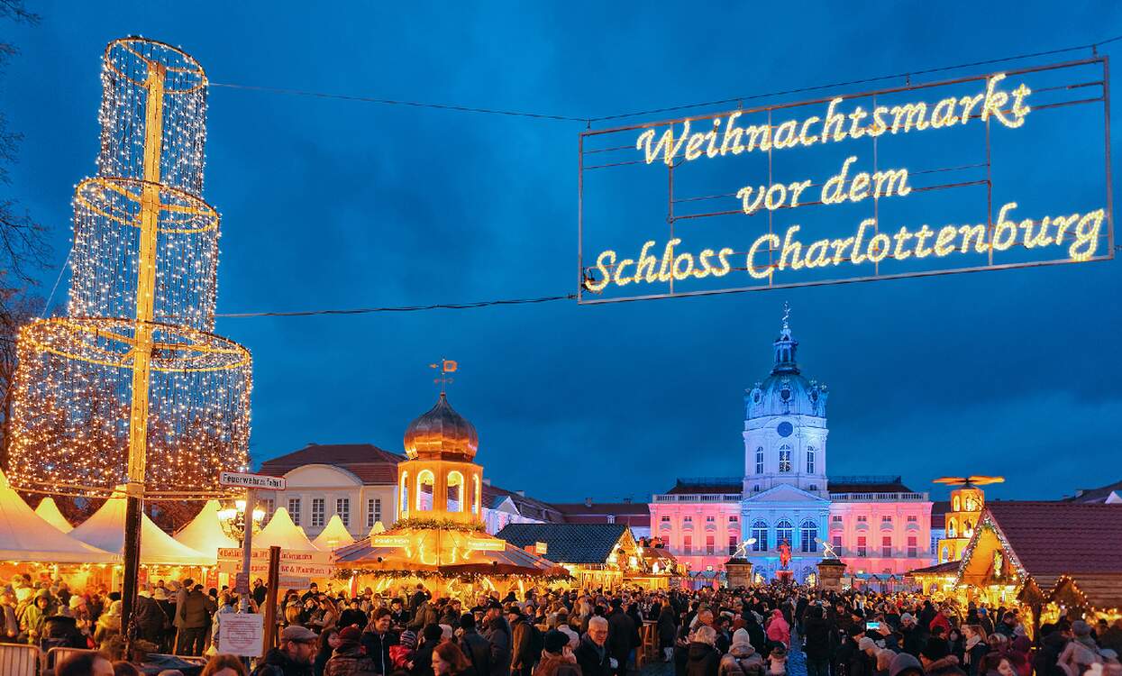 This year's Christmas market at Charlottenburg Palace will be the last