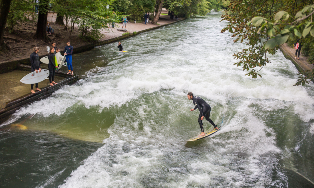 Munich Eisbachwelle closed until further notice after surfer dies